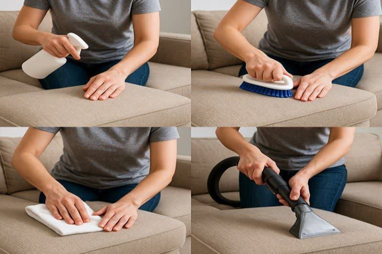 چطور پارچه مبل را تمیز کنیم